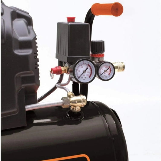 BLACK+DECKER BD205/24 DESCRIPTION Air Compressor 24Ltr 2HP 1Ph 8Bar 210L/Min