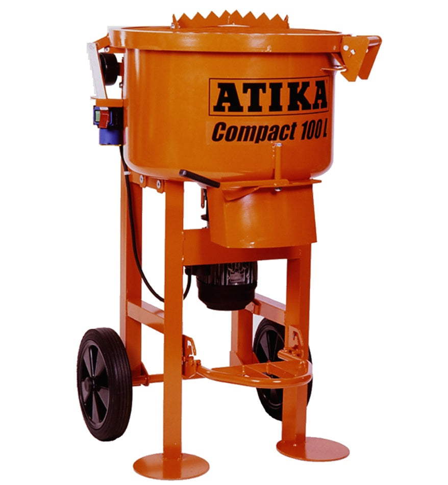 ATIKA COMPACT 100/1 100L multi-purpose pan mixer 1Ph 2000W by Delta Industrial Tools UAE