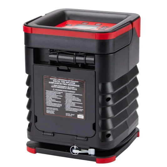 MOTOMASTER CTI0095205 Hi-Flow Digital Tire Inflator 12V, 120 PSI