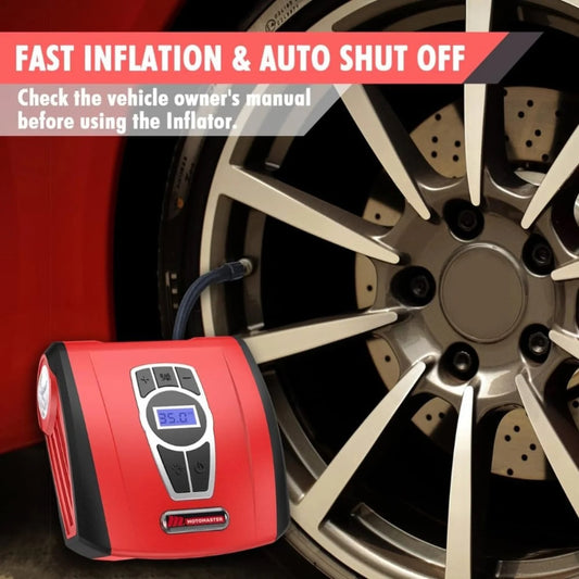 MOTOMASTER CTI2996952 Programmable Digital Tire Inflator 12V, 150 PSI