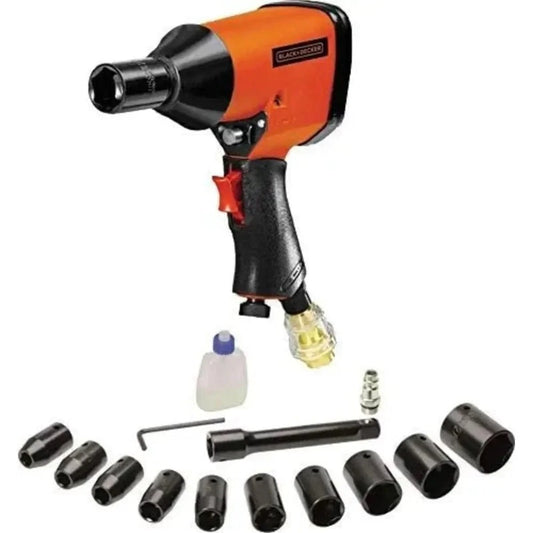 BLACK+DECKER NUA-160158XBND Impact Wrench Kit 1/2″