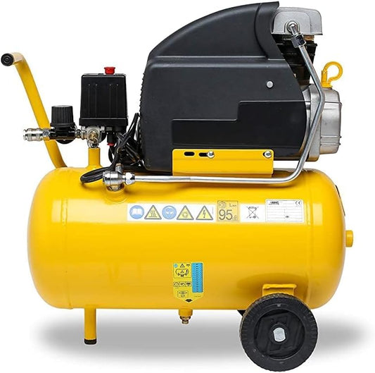 ABAC PP-B20/24 Air Compressor 24Ltr 2HP 1Ph 8Bar 190L/Min