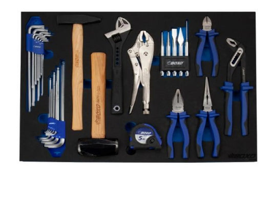 BOXO SBXE049 Tool Set 233 Pcs for Trolley