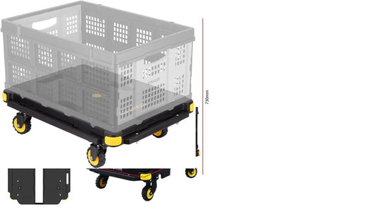 STNALEY SXWT-PC532B Platform Trolley Foldable with Basket 137Kg