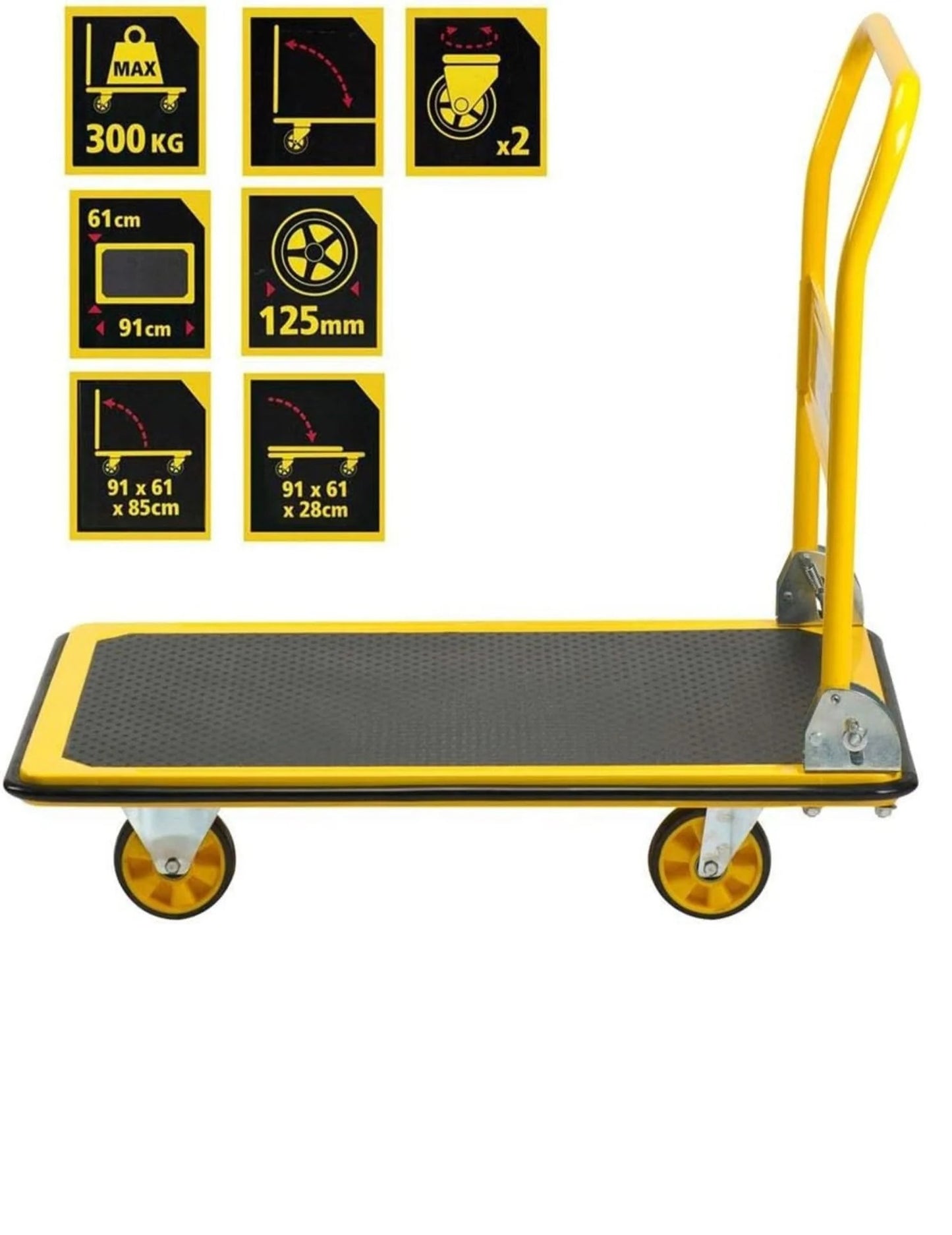 STANLEY SXWTD-PC528 Platform Trolley 300Kg