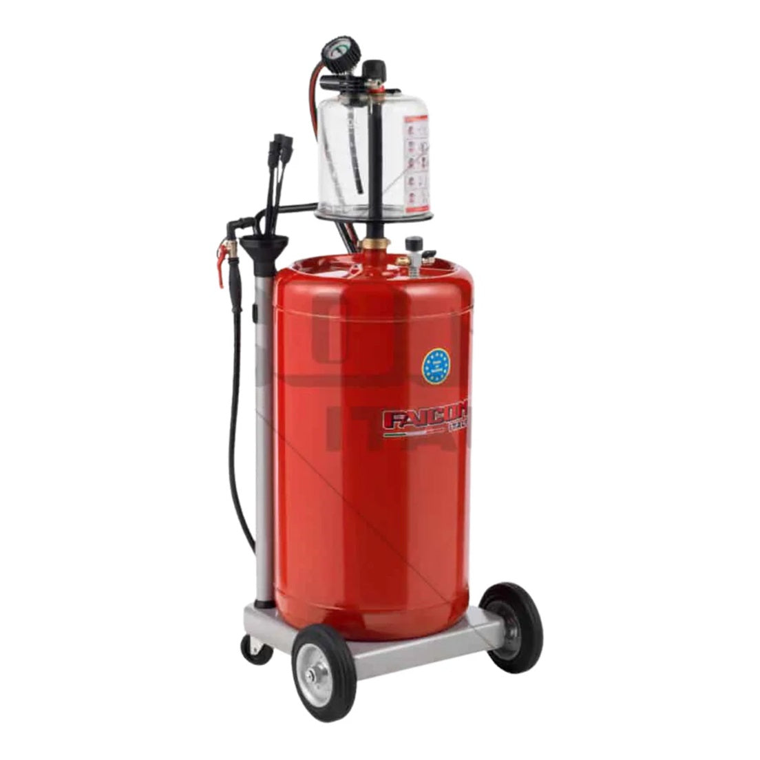 FAICOM ZAV90 Oil Suction Unit With Pneumatic Suction & Discharge 90 Ltr