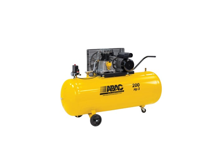 ABAC A29B/200CM3-C Air Compressor 200Ltr 3HP 1Ph 9Bar 320L/Min