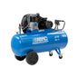ABAC 270L air compressor with a 4HP motor, 553 L/min air displacement and 11 bar max pressure. Featuring a 2-stage pump and 3-phase 400V power for industrial use in the UAE.
