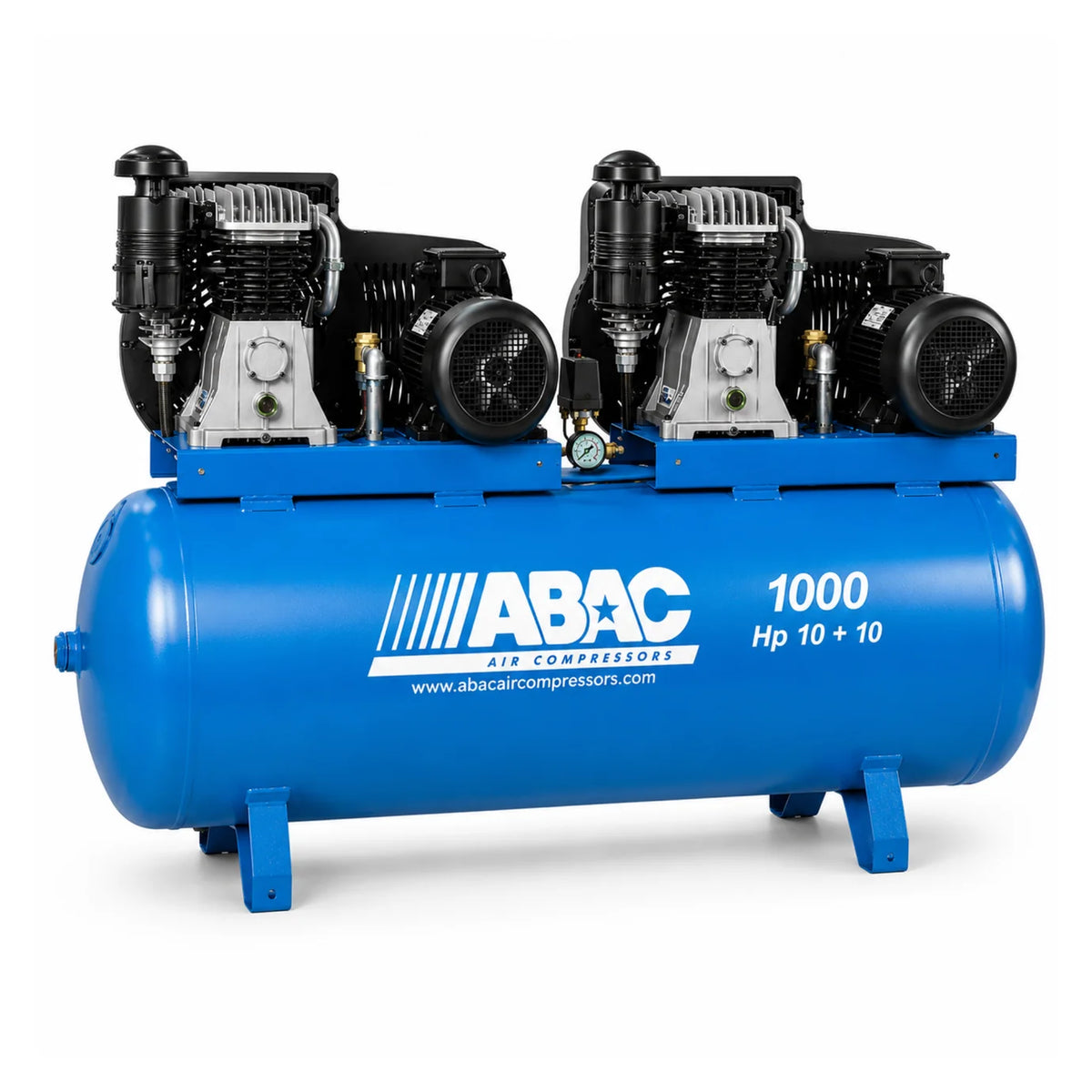 ABAC B7000/1000T10 Double Head Piston Air Compressor