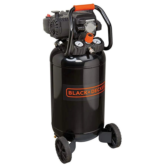 BLACK+DECKER BD227/50V-NK Air Compressor Oil-less 50Ltr 2HP 1Ph 10Bar 222L/Min