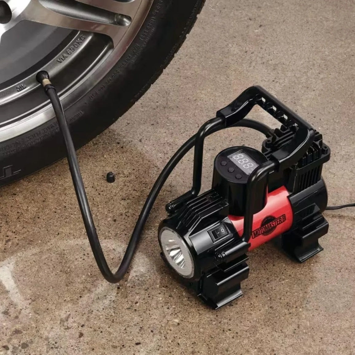 MOTOMASTER CTI0095067 Rapid Digital Tire Inflator 12V, 120 PSI