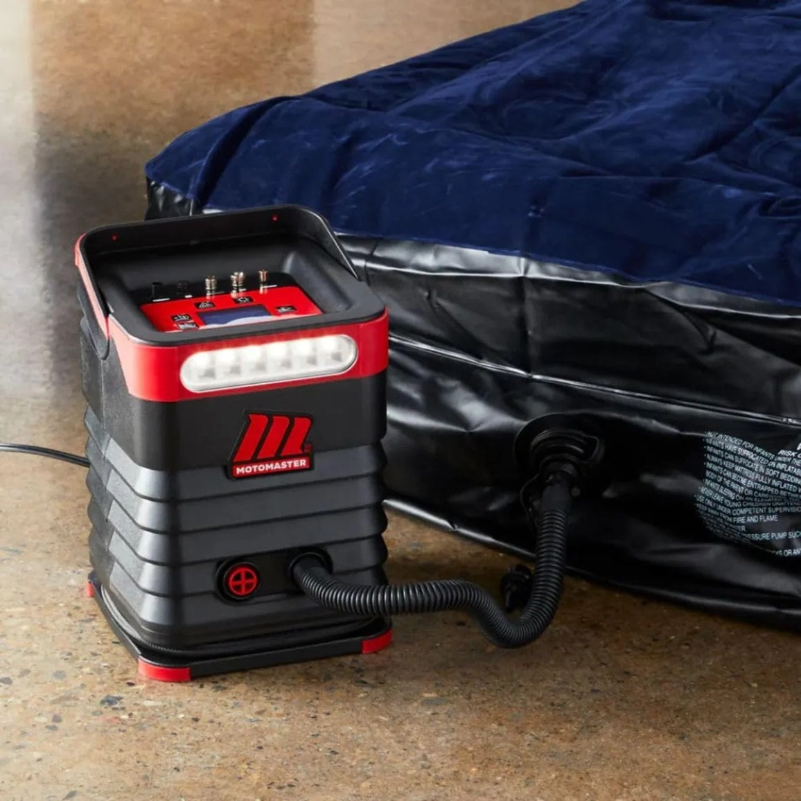 MOTOMASTER CTI0095205 Hi-Flow Digital Tire Inflator 12V, 120 PSI