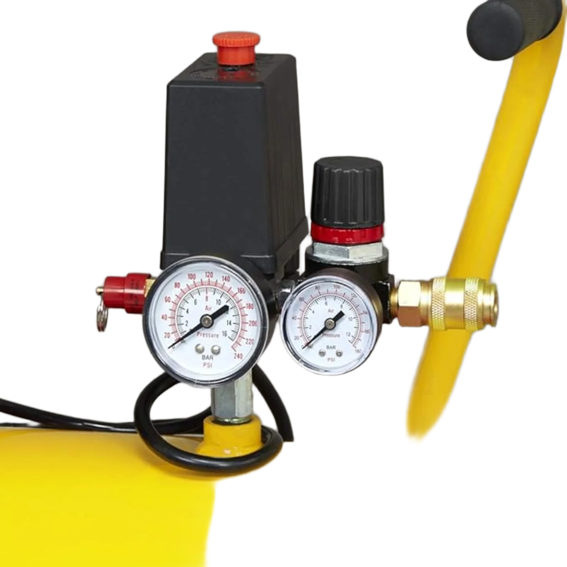 STANLEY D211/8/24 Air Compressor 24L 2.0HP 1Ph 8Bar 222L/M