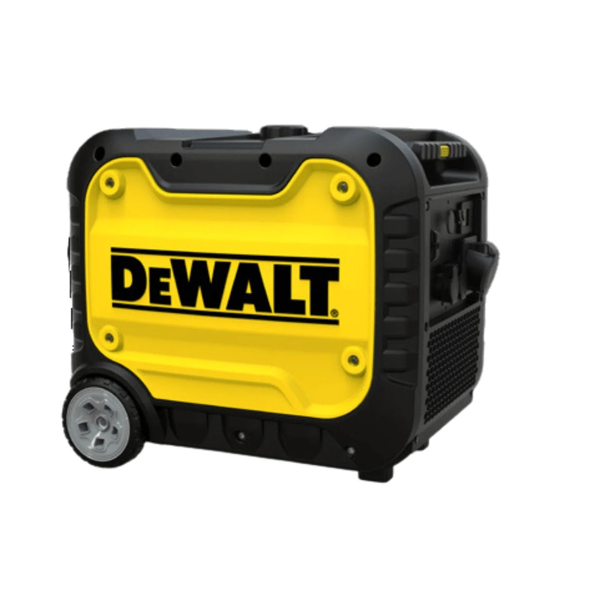 DEWALT DXGNI65E petrol inverter generator silent e-start 6.5 kW – Delta Industrial Tools UAE