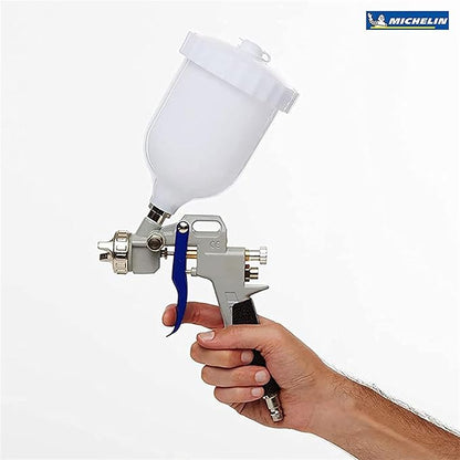 MICHELIN KIT 7 Air Tools Kit 7 Pcs with Carry Bag (Air Gun, Inflating Gun, Spray Gun, 3m Spiral Hose, 3 x Nozzels)