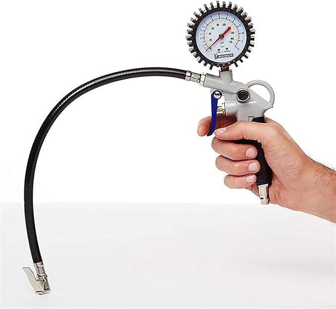 MICHELIN KIT 7 Air Tools Kit 7 Pcs with Carry Bag (Air Gun, Inflating Gun, Spray Gun, 3m Spiral Hose, 3 x Nozzels)