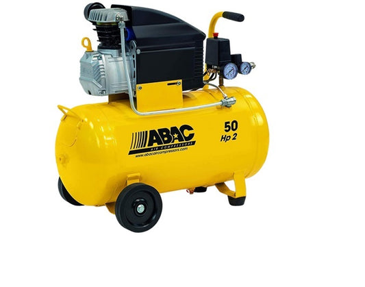ABAC MC-B20/50 Air Compressor 50Ltr 2HP 1Ph 8BAR 190L/Min