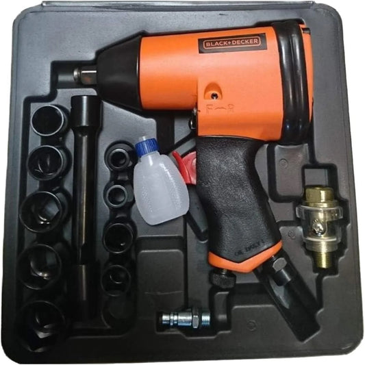 BLACK+DECKER NUA-160158XBND Impact Wrench Kit 1/2″