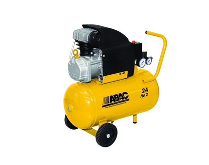 ABAC PP-B20/24 Air Compressor 24Ltr 2HP 1Ph 8Bar 190L/Min