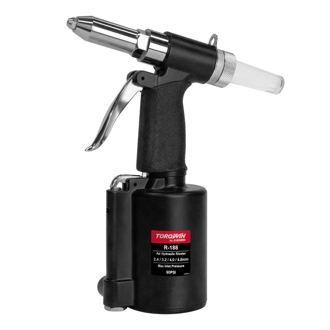 TORQWIN R-188 Air Riveter Stroke 6.5mm 2.4-5.0mm