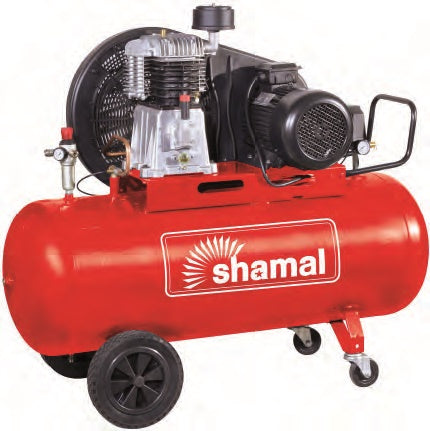 SHAMAL SB4/270CT4 Air Compressor Piston 270Ltr 3HP 3PH 11Bar 16.9CFM