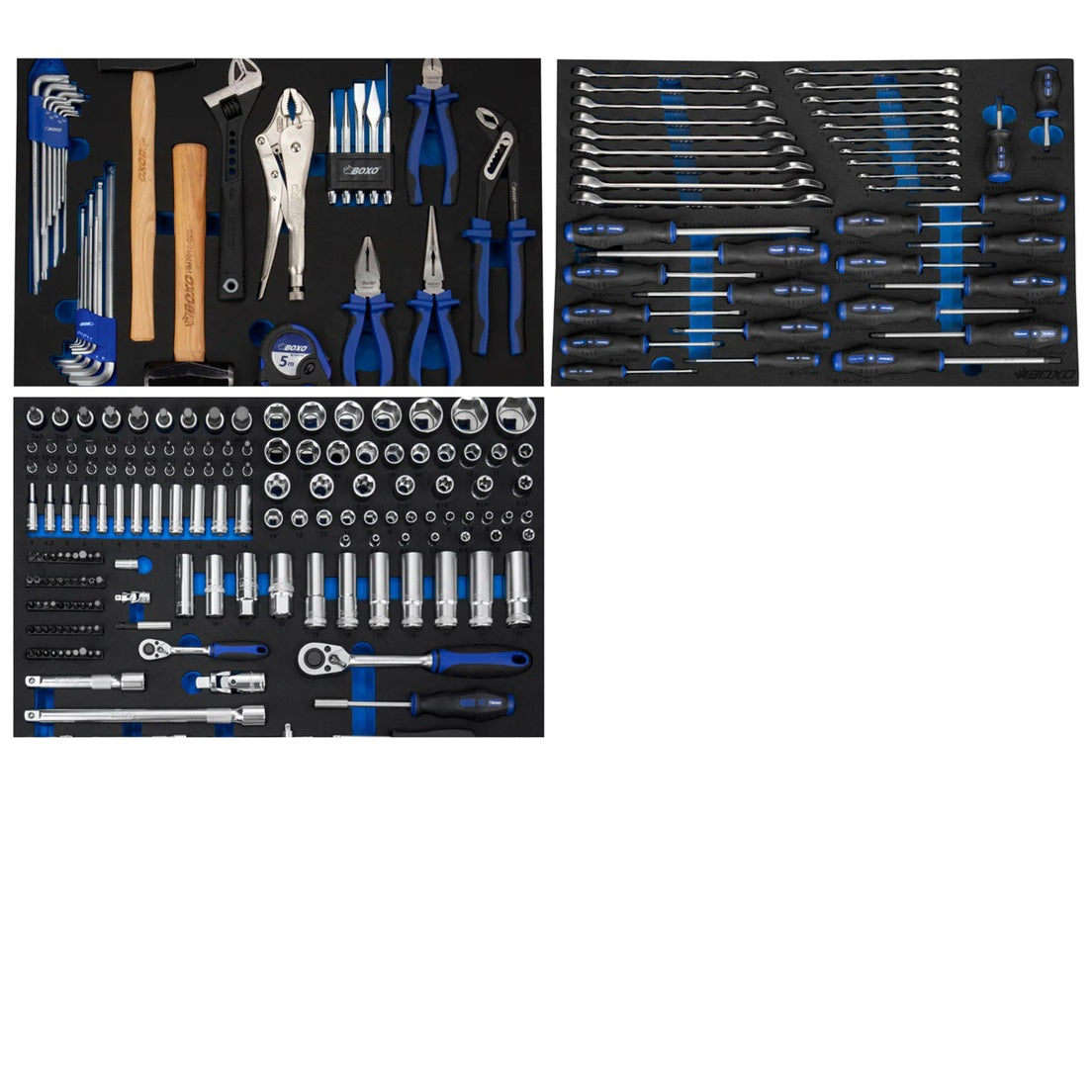 BOXO  SBXE049 Tool Set 233 Pcs for Trolley