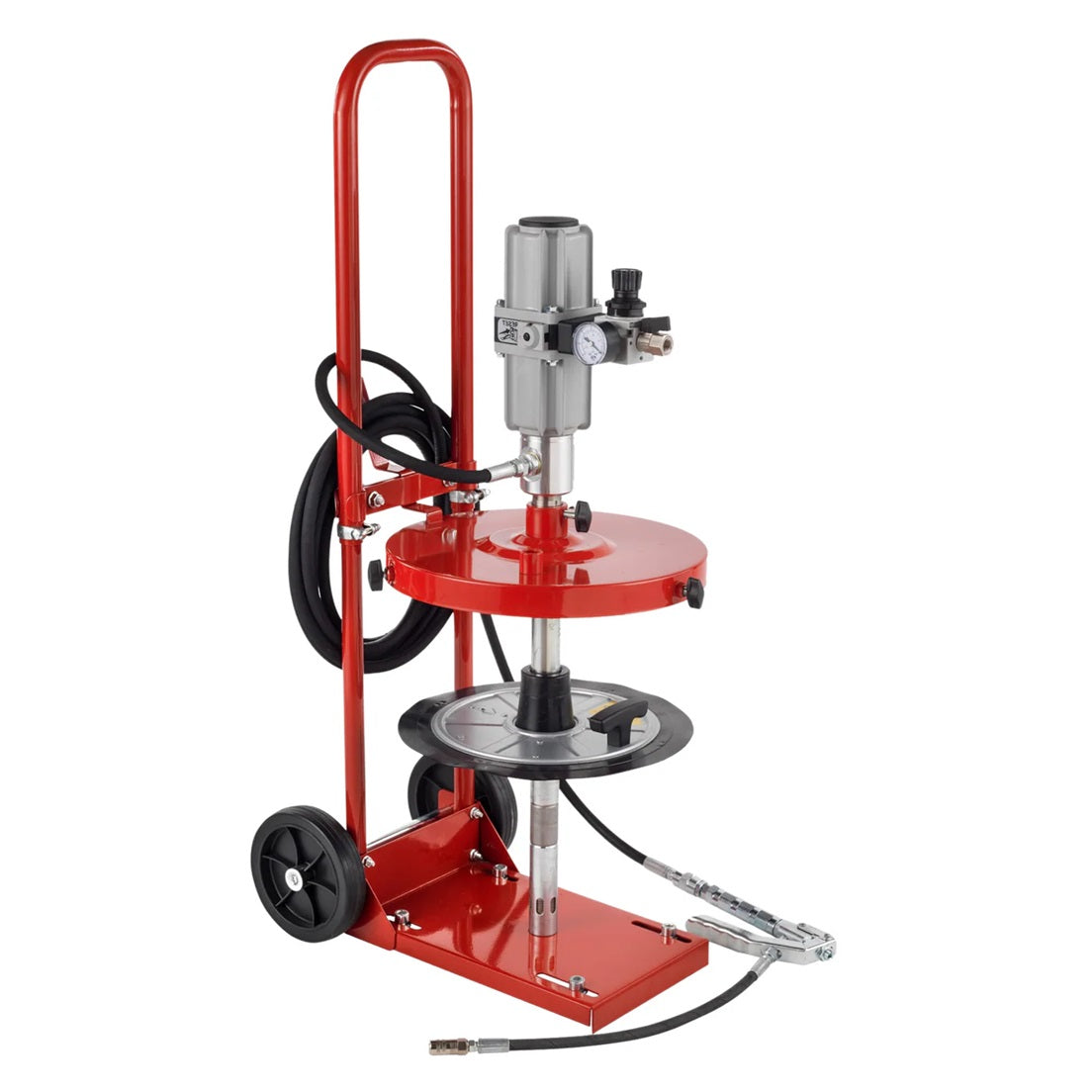 FAICOM KP7247E6 mobile grease unit 58:1 for 20–30kg drums – Delta Tools UAE