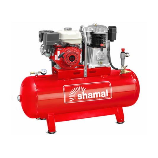SHAMAL NB7_12S_500F_HONDA_01 Petrol Air SHAMAL SB38C Petrol Air Compressor 100L Honda Engine UAE Dubai Sharjah
