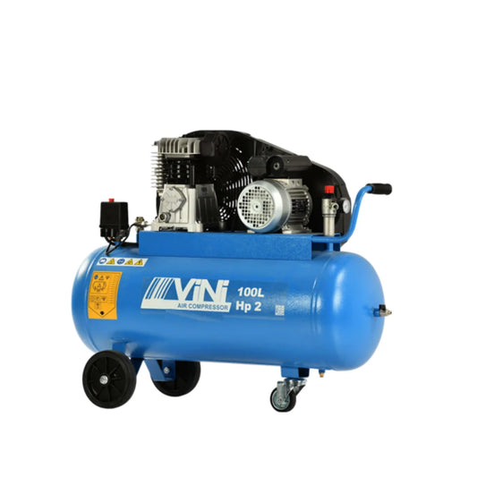 VINI 100Ltr 2HP single-phase air compressor 10 Bar 320L/Min - UAE